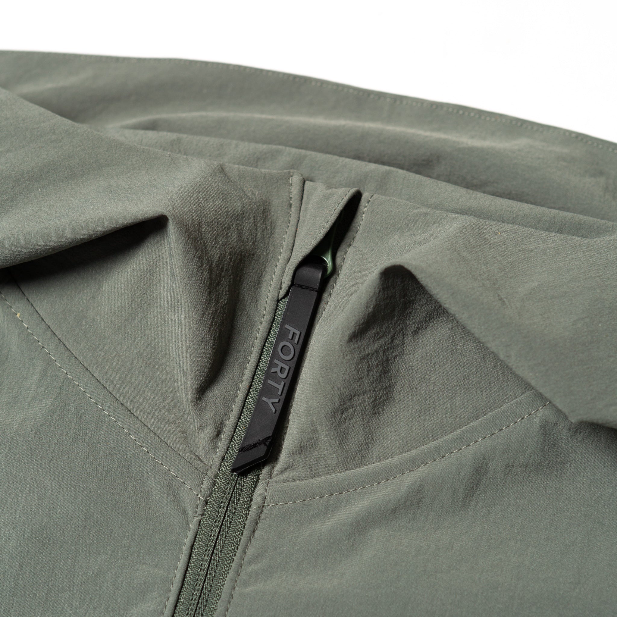 Price Hooded Windbreaker (Sage/Grey/White)