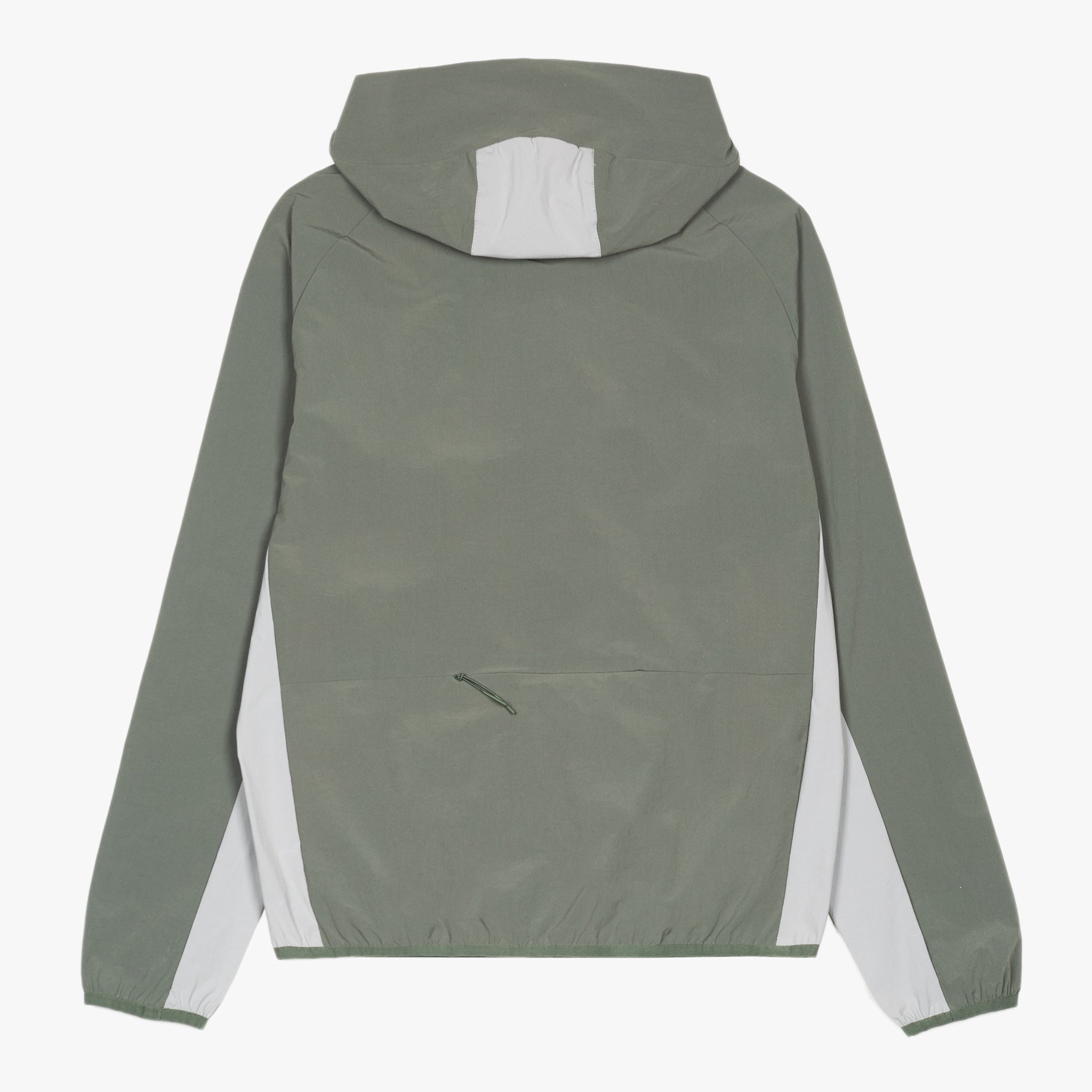 Price Hooded Windbreaker (Sage/Grey/White)