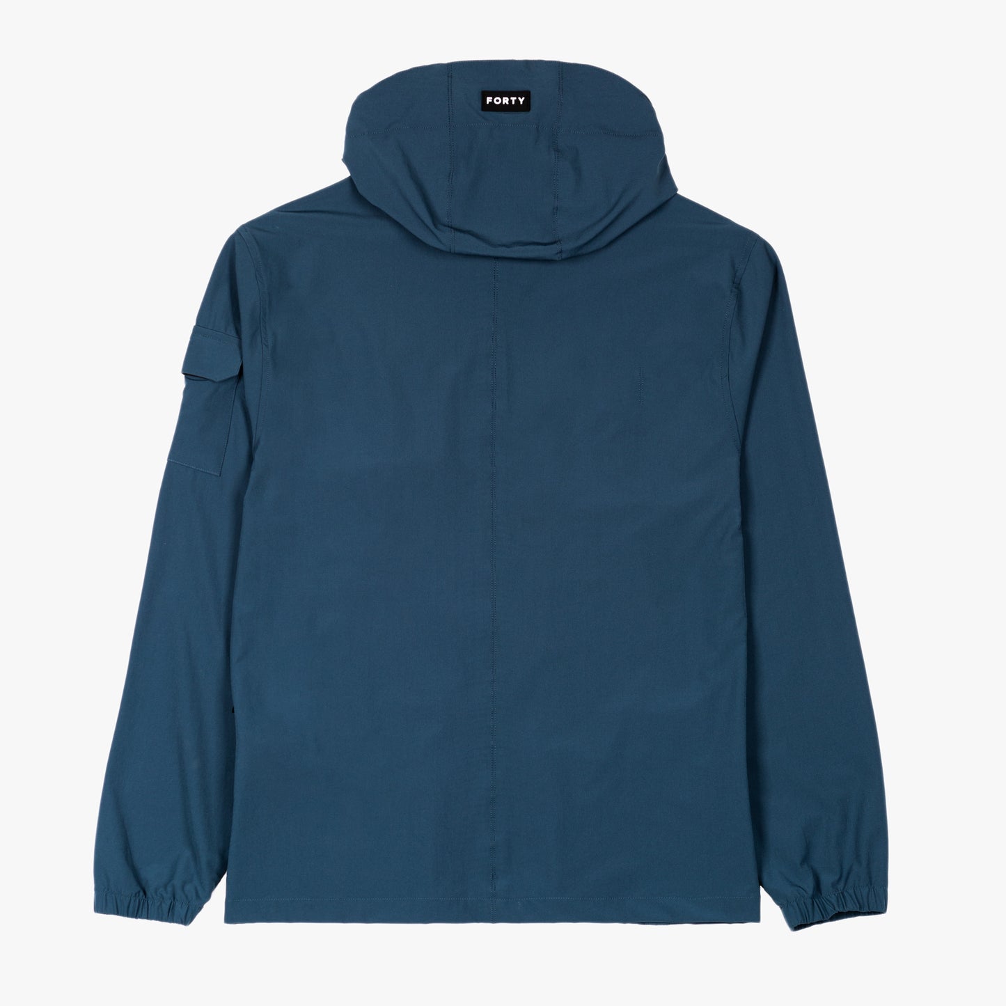 Callan Tech Hooded Overshirt - (Spruce/White)