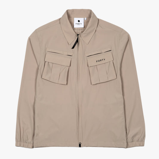 Arran Tech Overshirt (Stone)