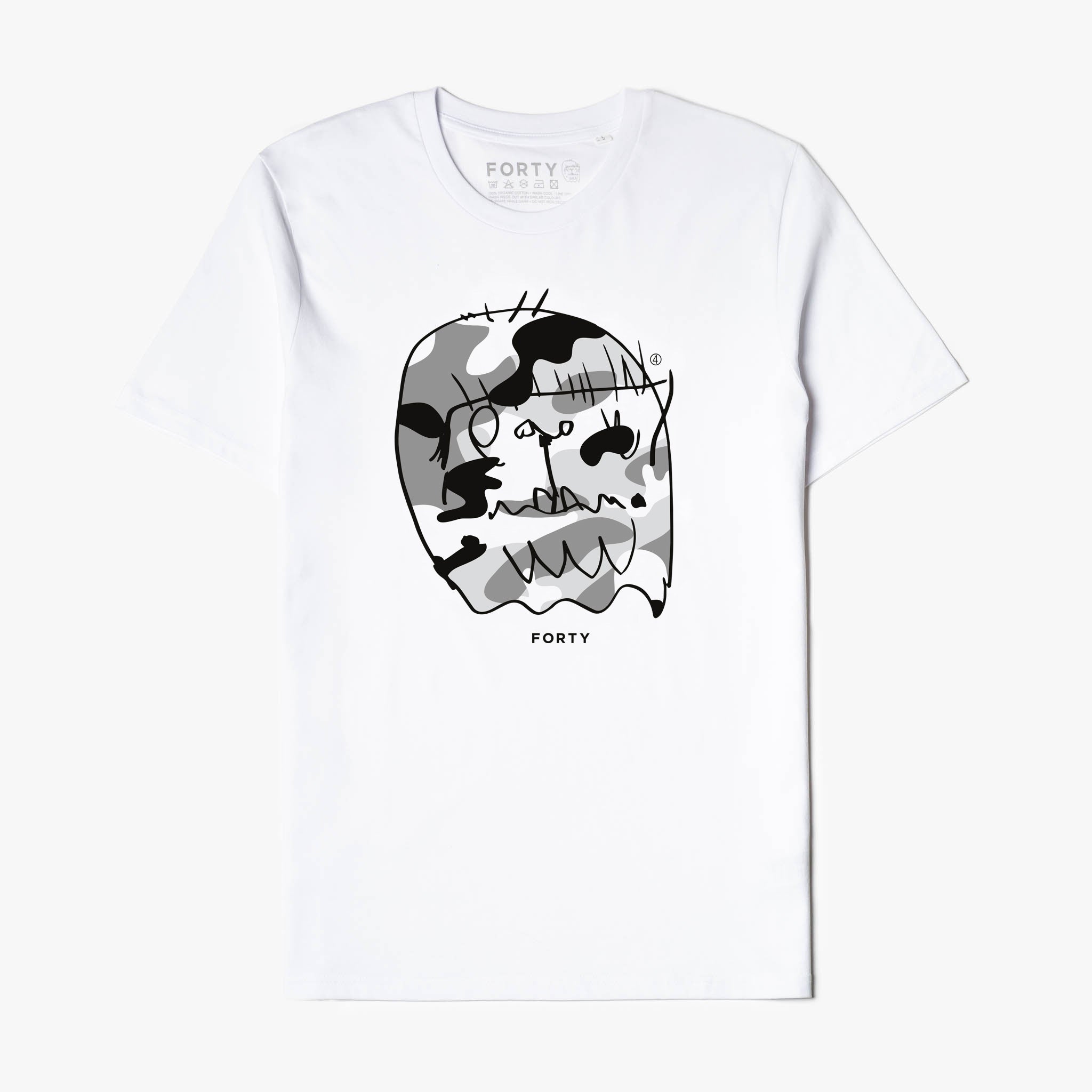 Benjamin Tee (White/Pewter)