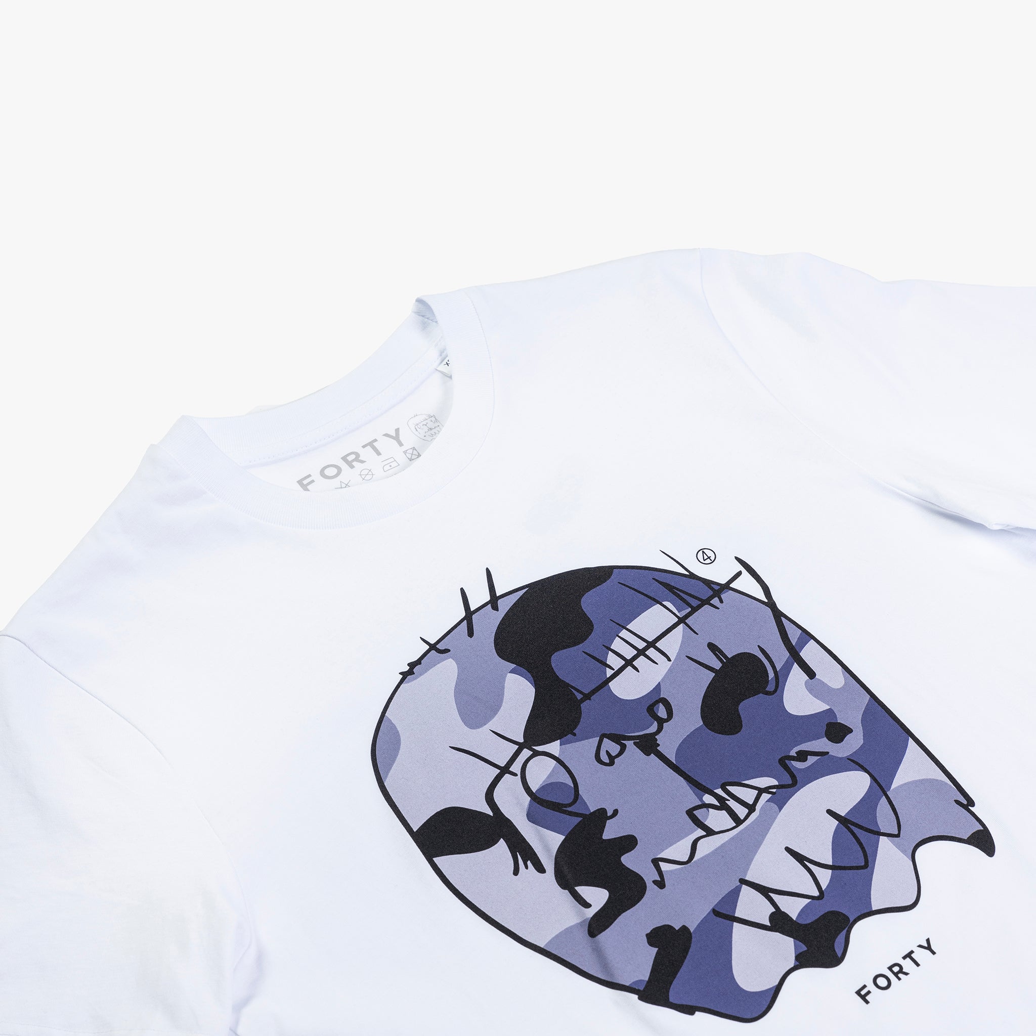 Benjamin Tee (White/Amethyst)