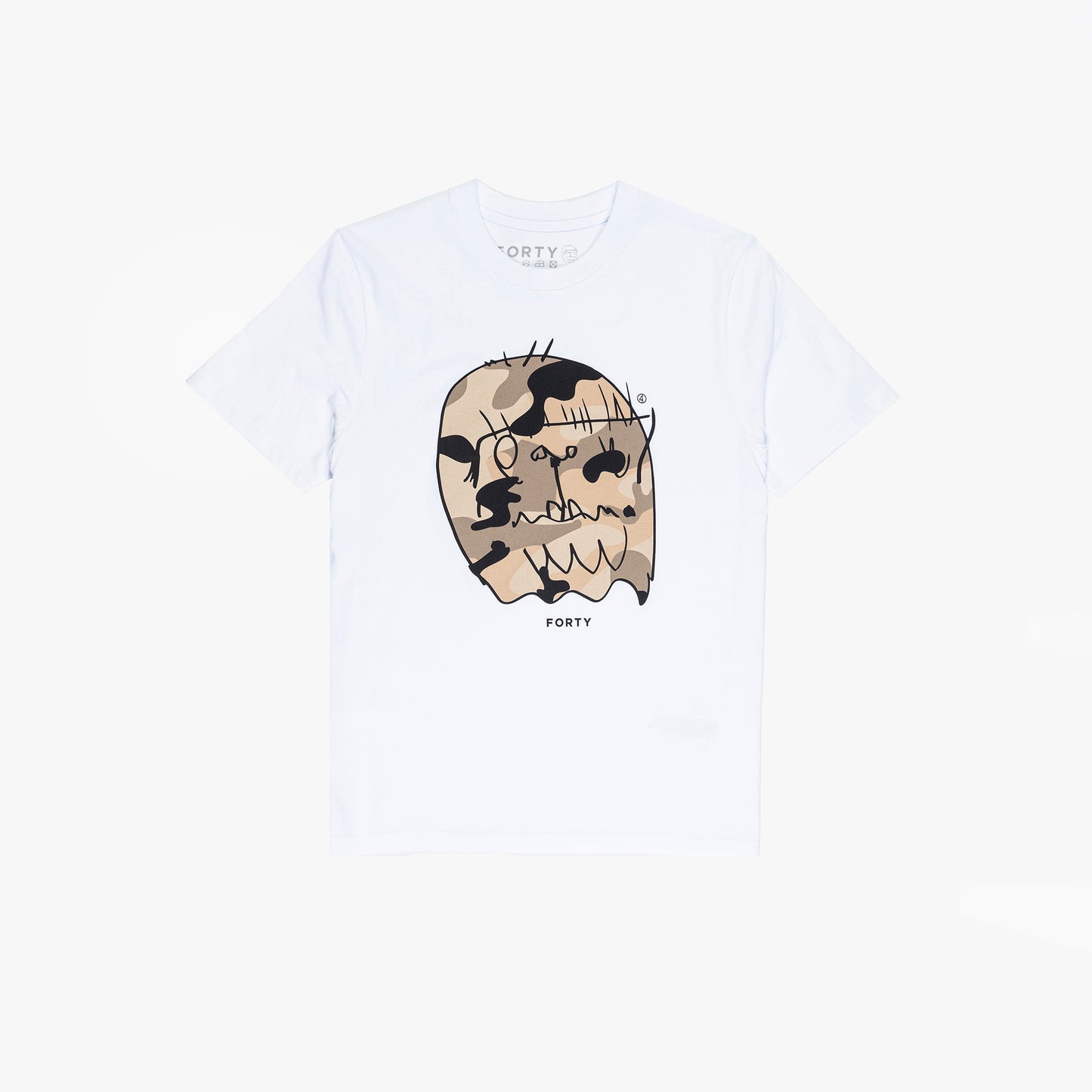 Benjamin Tee (White/Sepia)