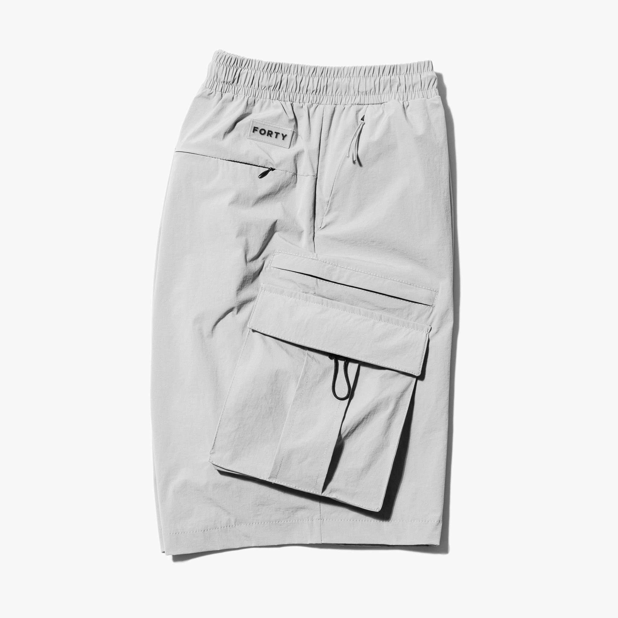 Clyde Tech Cargo Shorts (Silver Grey)