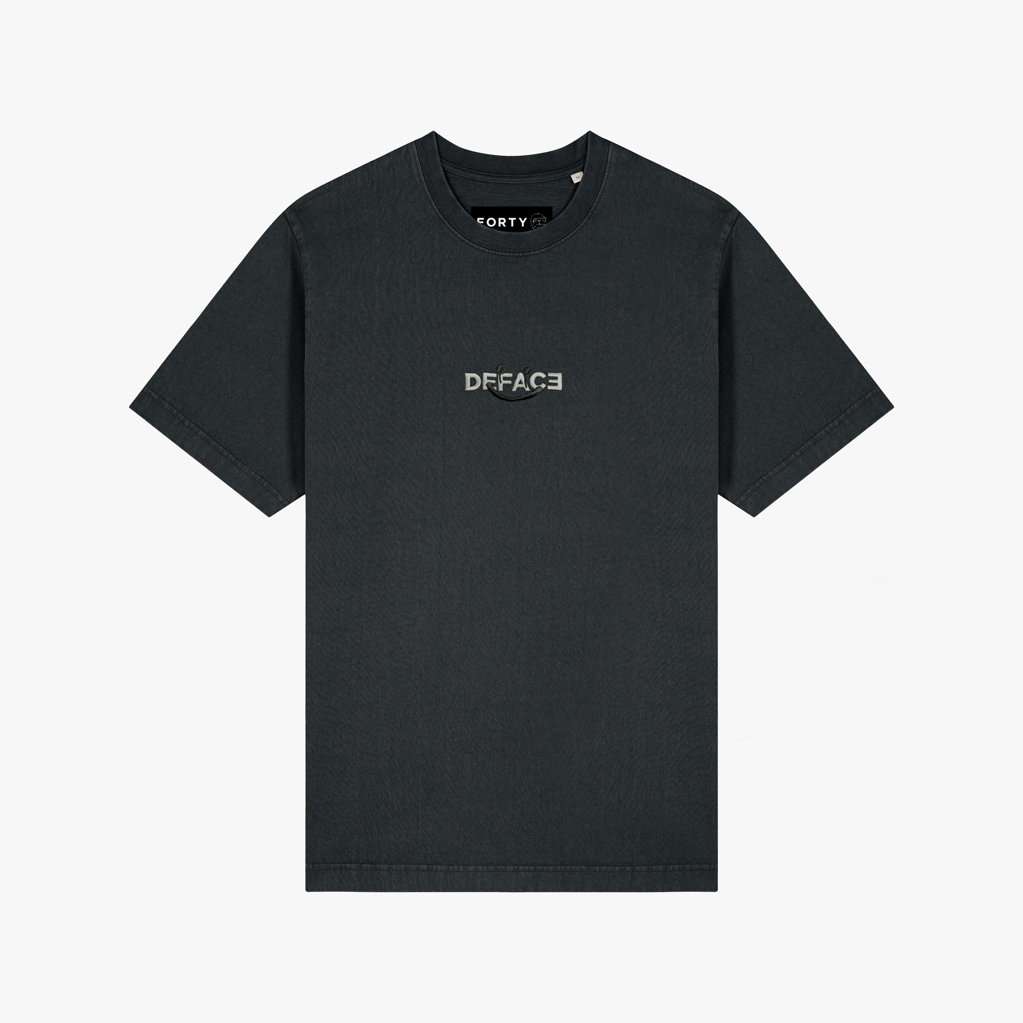 D-Face Tee (Washed Black)