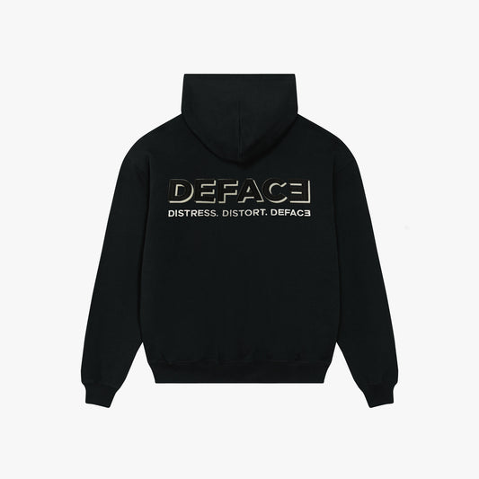 Deface - Felt Drip - Hoodie - Black