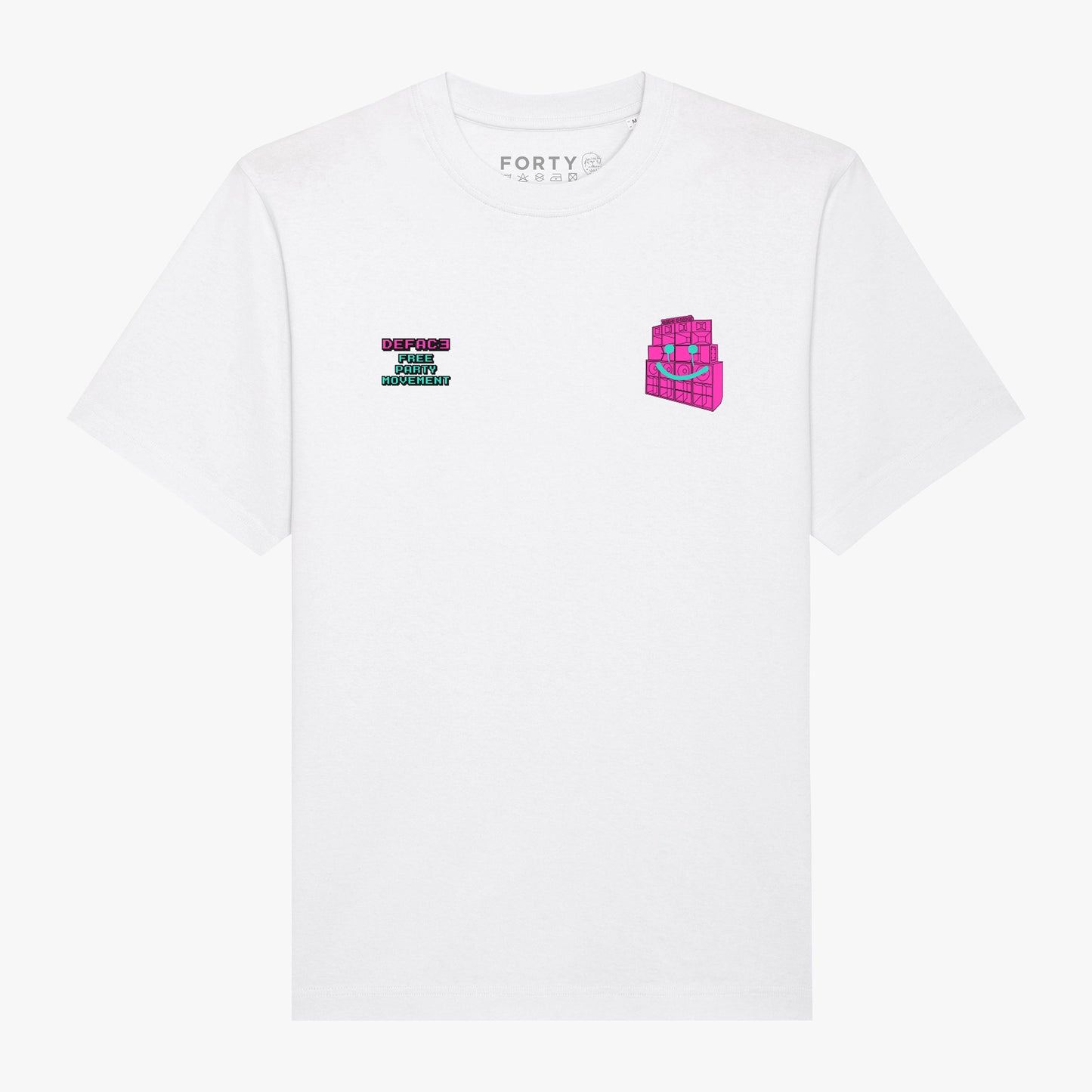 Deface FPM Tee (White)