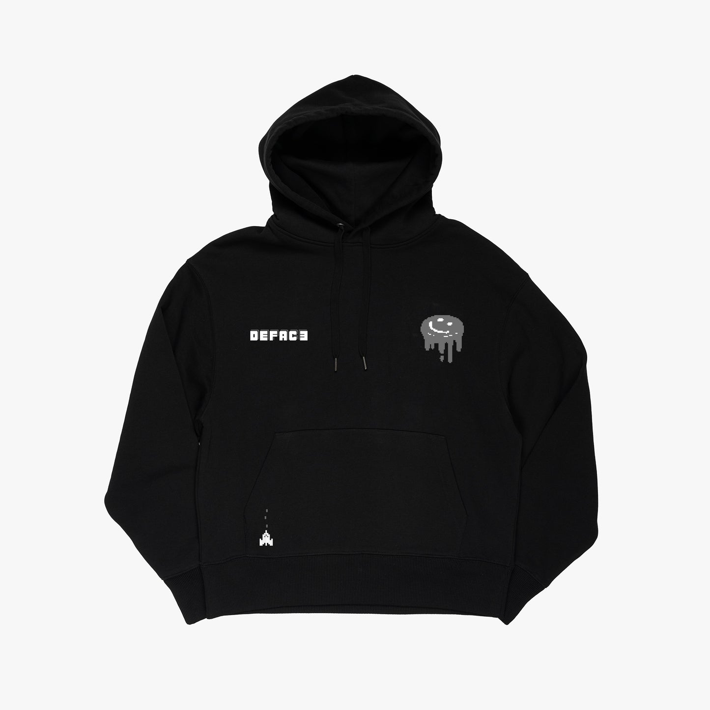 Deface Invaders Hoodie (Black)