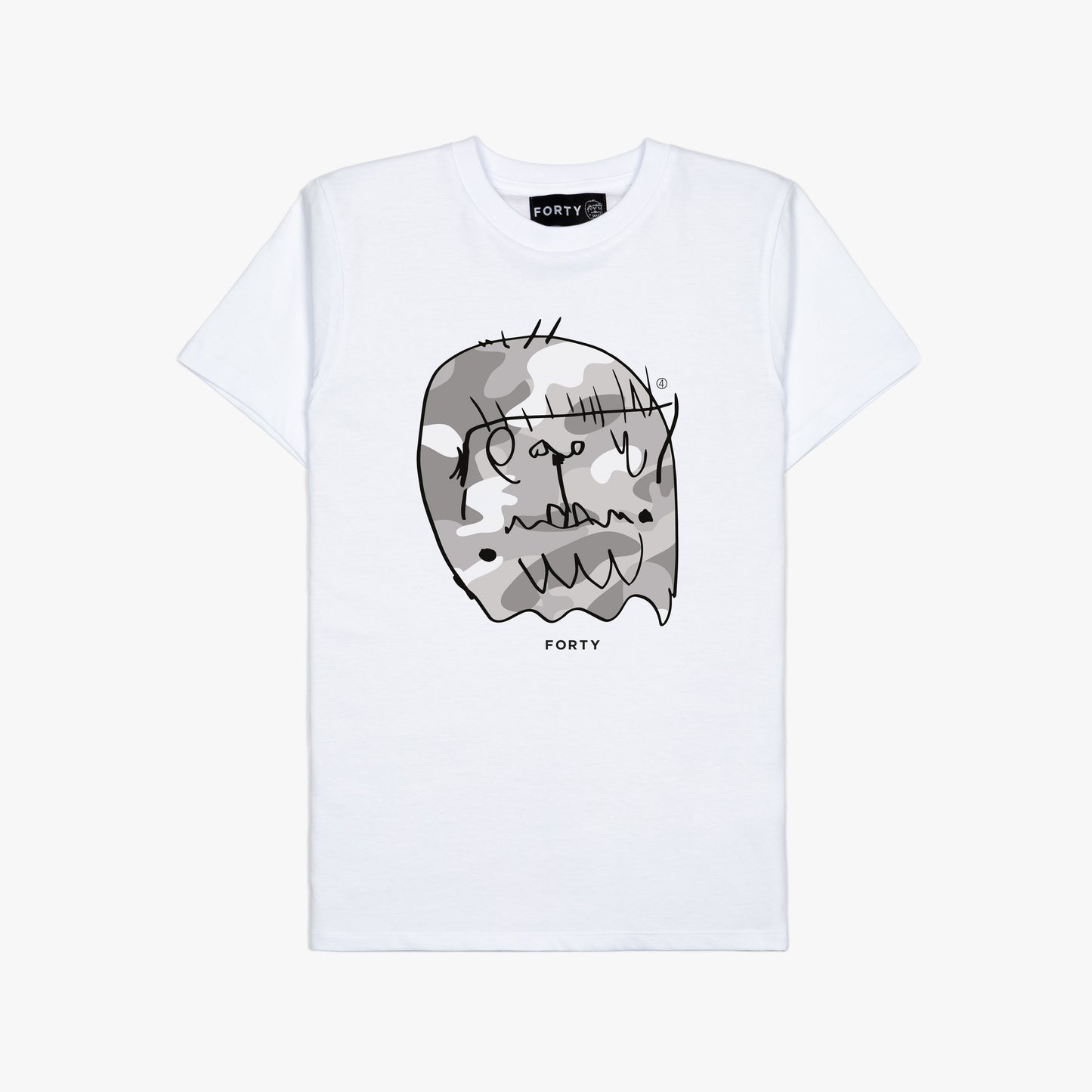 Junior Benjamin Tee (White/Mono)