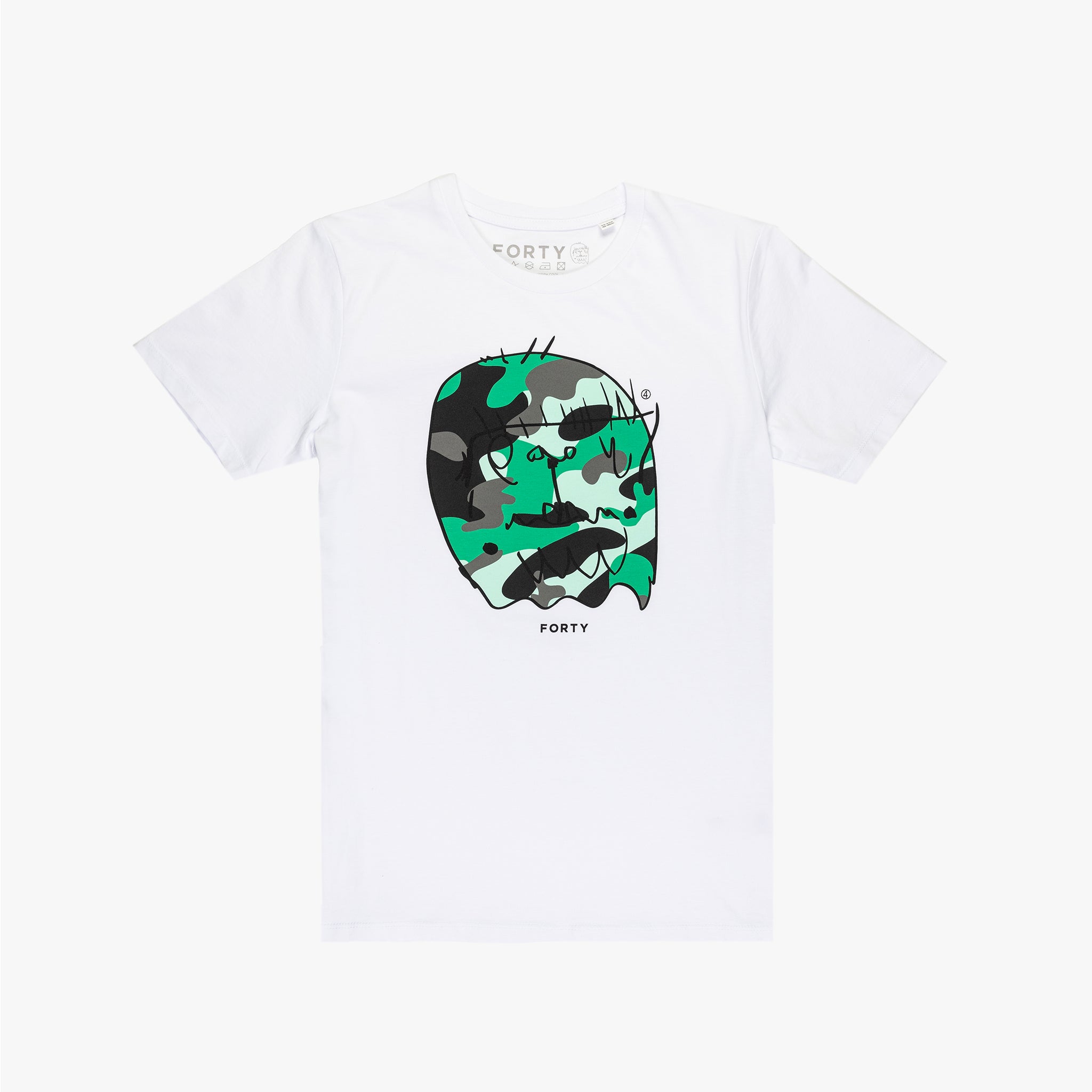 Junior Benjamin Tee (White/Peppermint)