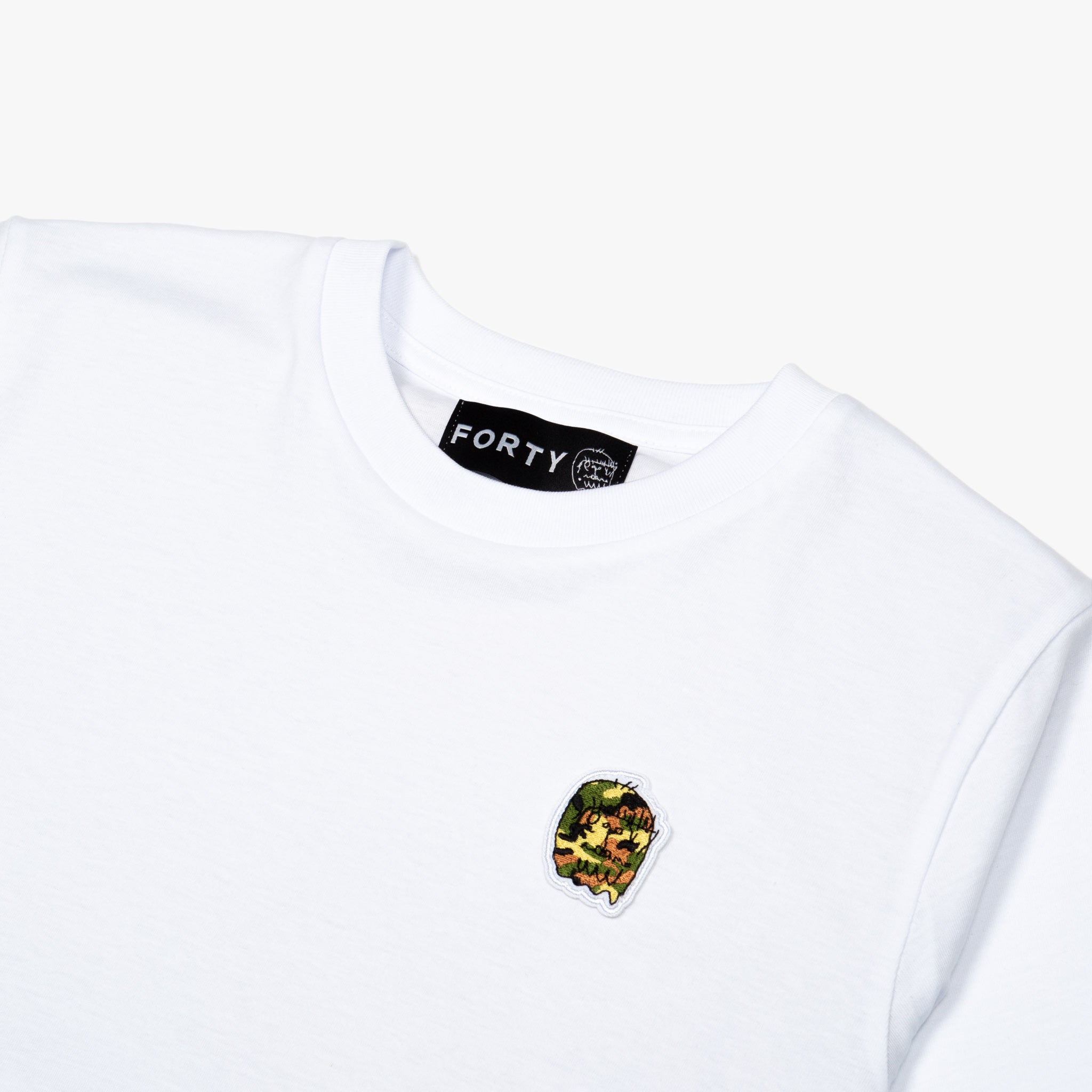 Junior Ben Camo Tee 2.0 (White)