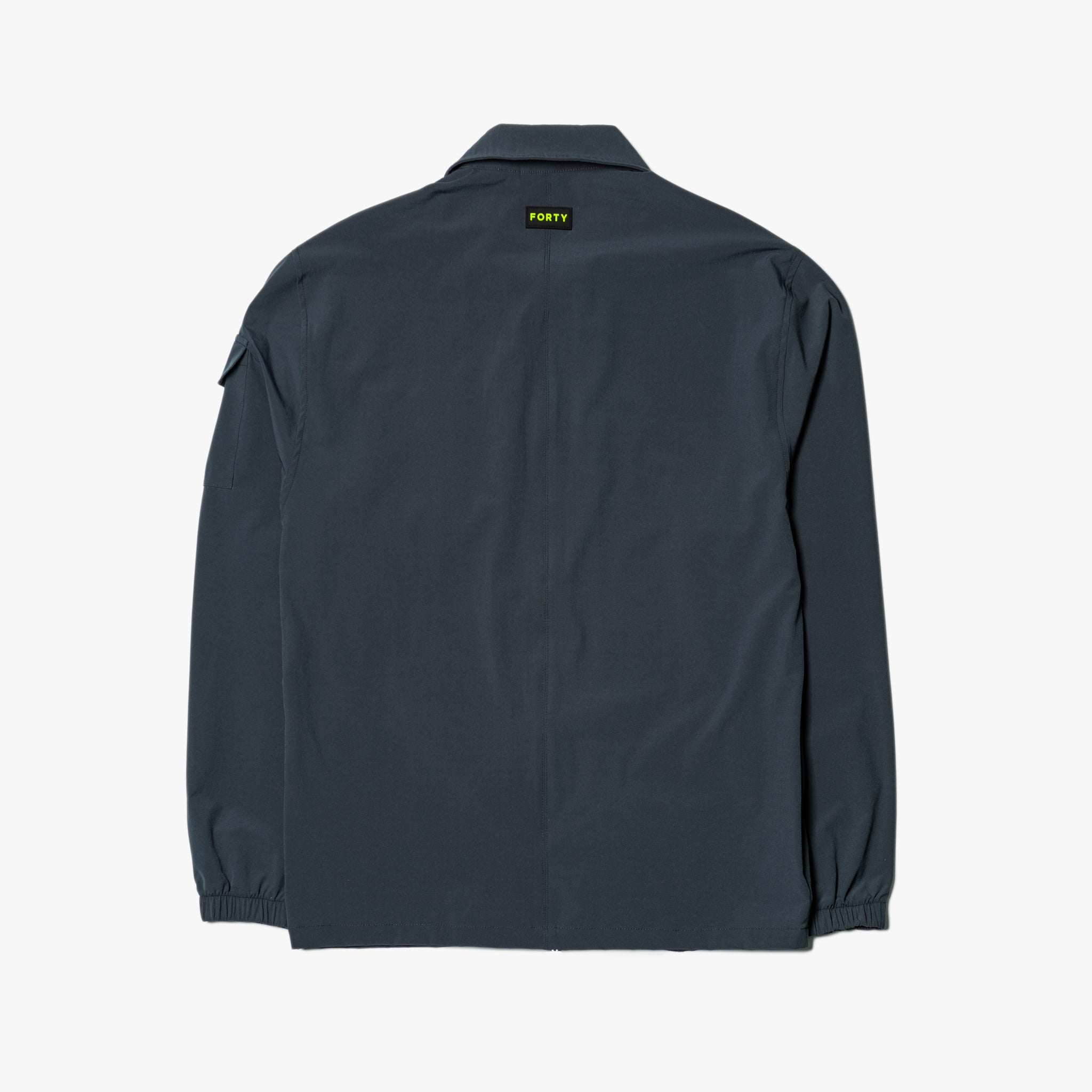 Callan Tech Overshirt Pop - (Shadow Grey/Neon Yellow)