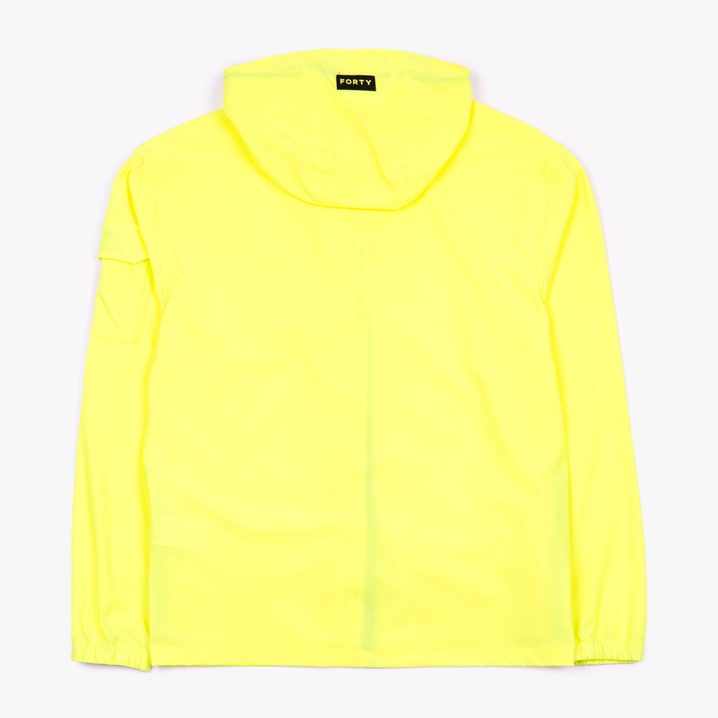 Callan Hooded Tech Overshirt (Neon Yellow)