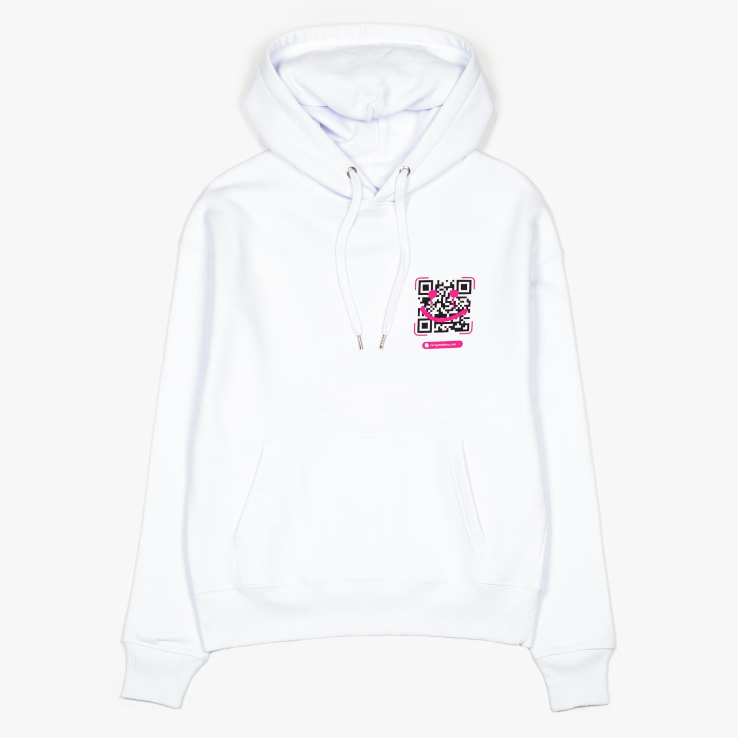 Cure Hoodie (White/Pink)