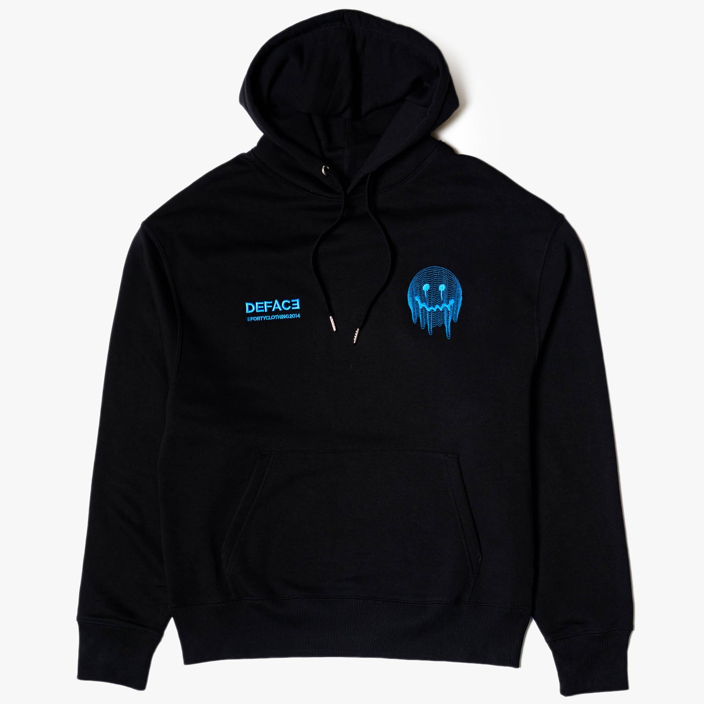 Deface TOPO Hoodie (Black/Electric)