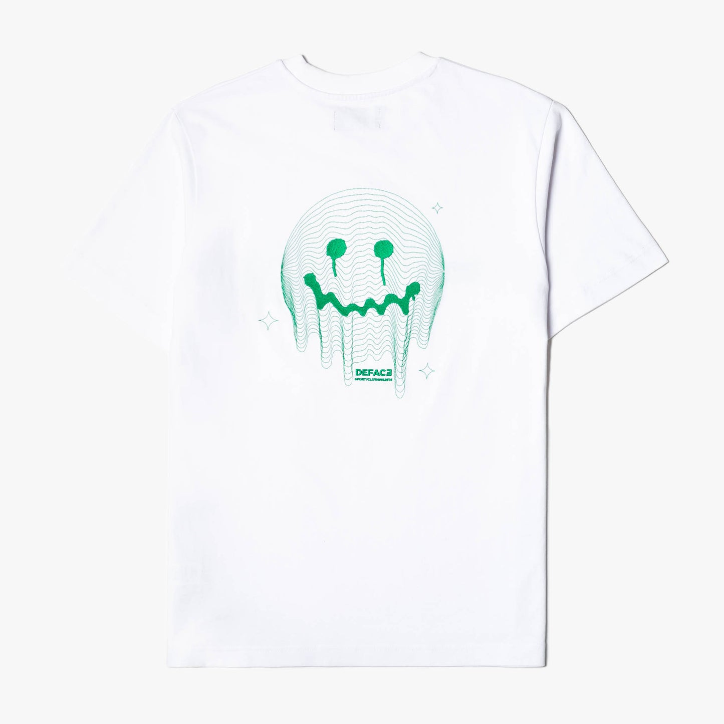 Deface TOPO Tee (White/Green)