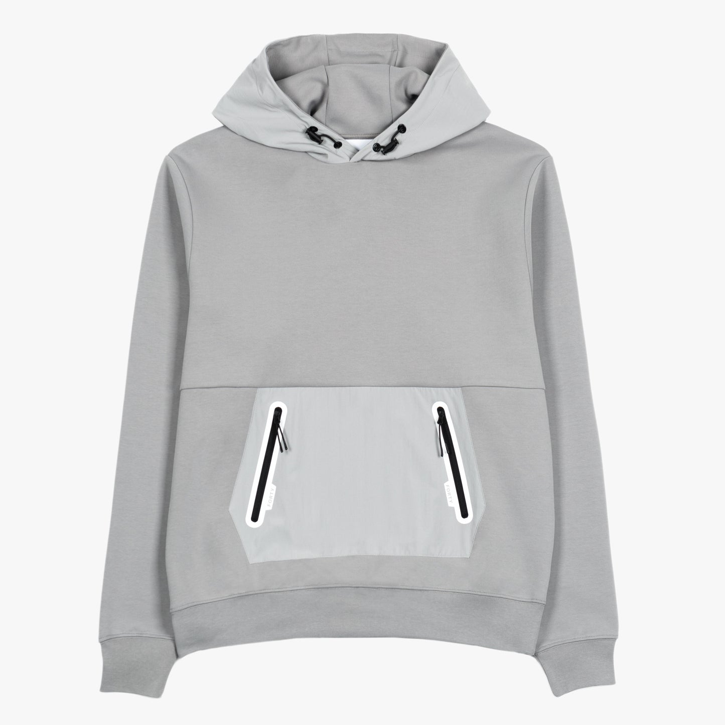 Travis Tech Hoodie (Silver/Grey)