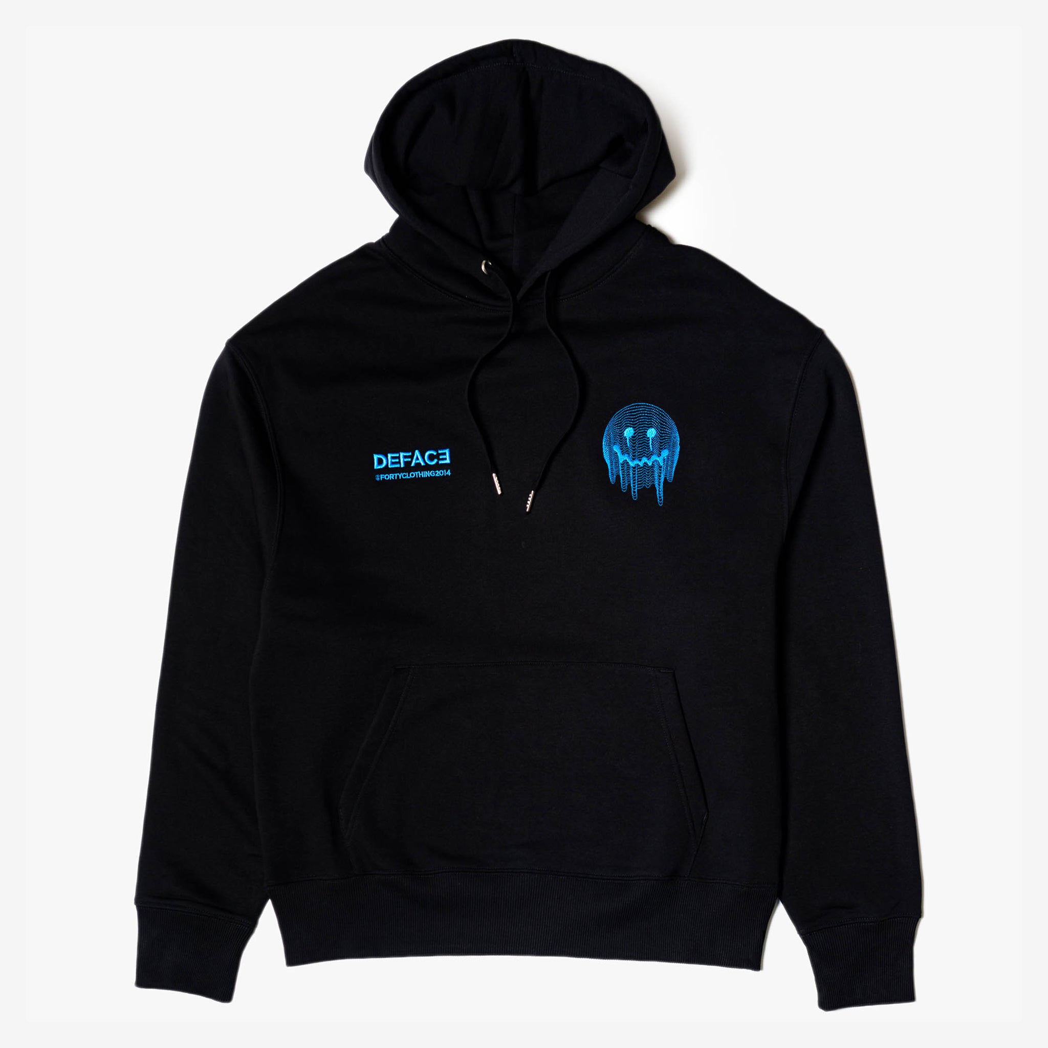 Deface TOPO Hoodie (Black/Electric)