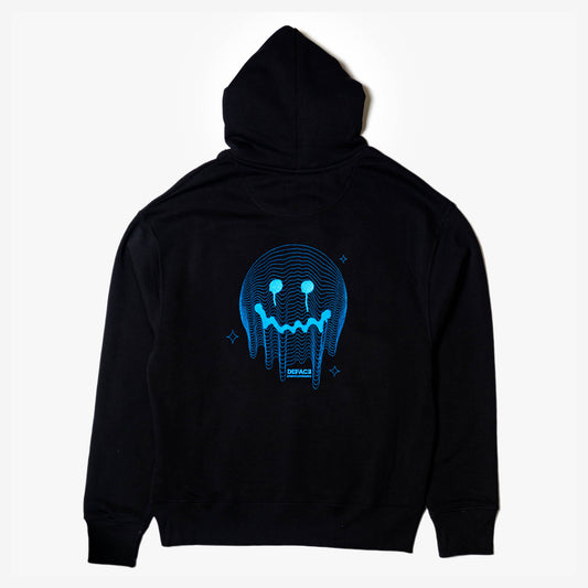 Deface TOPO Hoodie (Black/Electric)