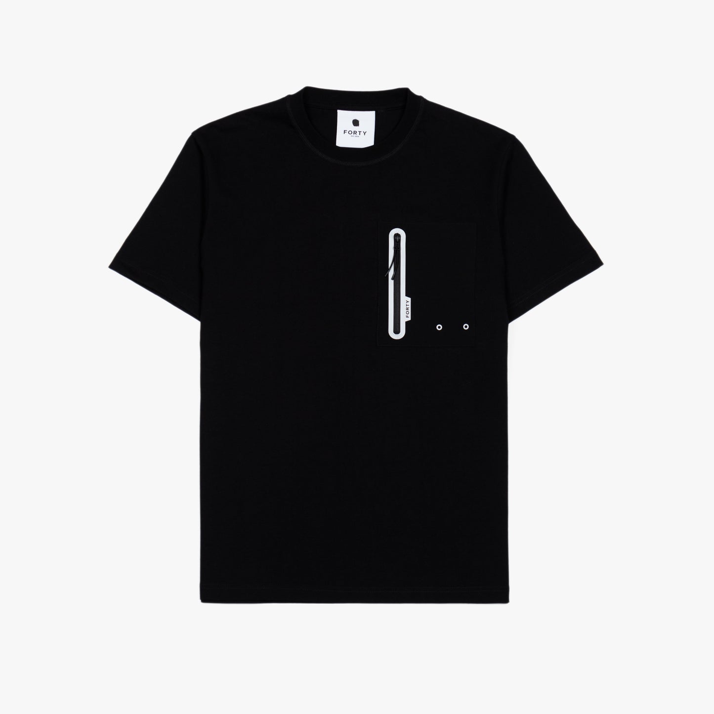 Doyle Pocket Tee (Black/Reflective)