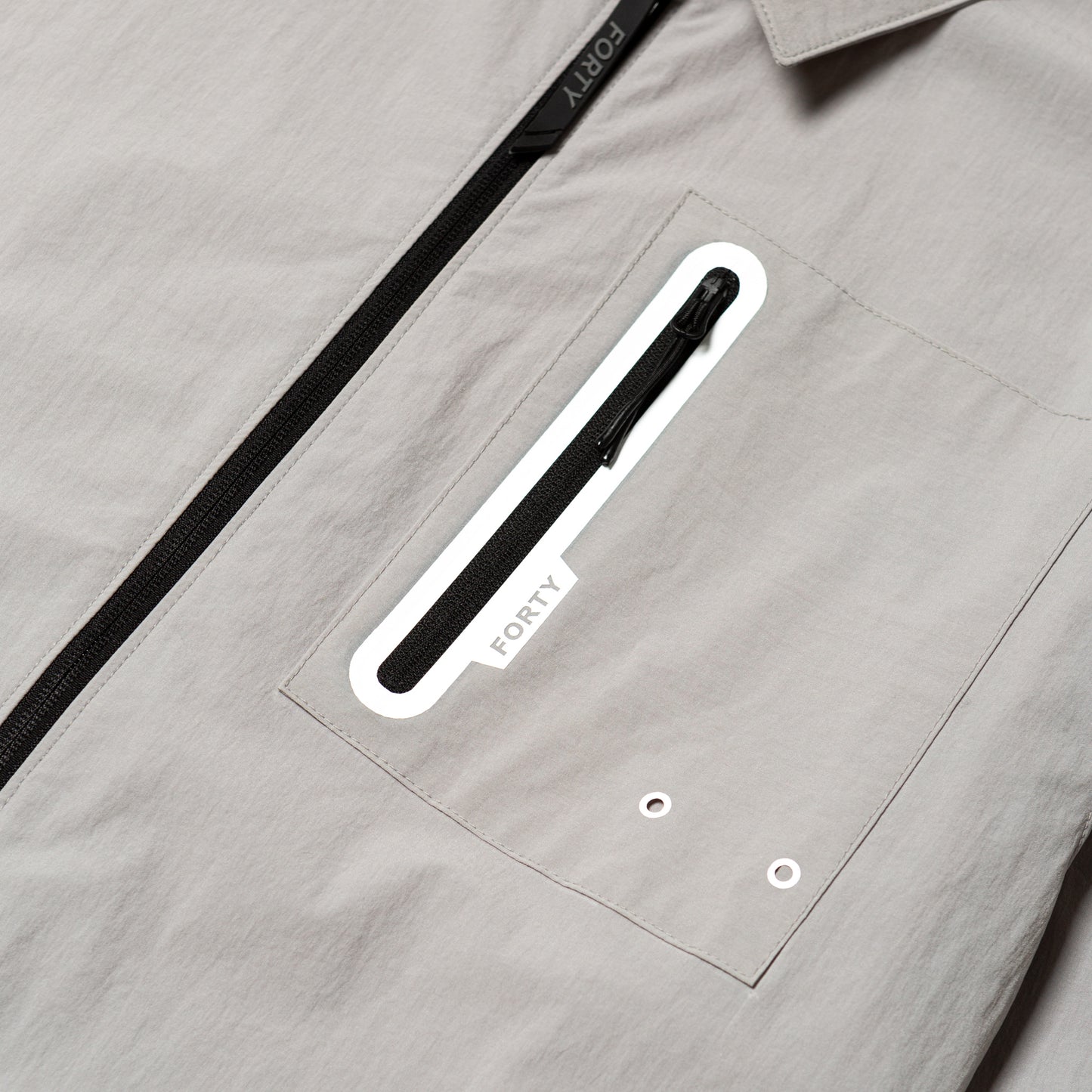 Mirra Tech Overshirt (Silver Grey)