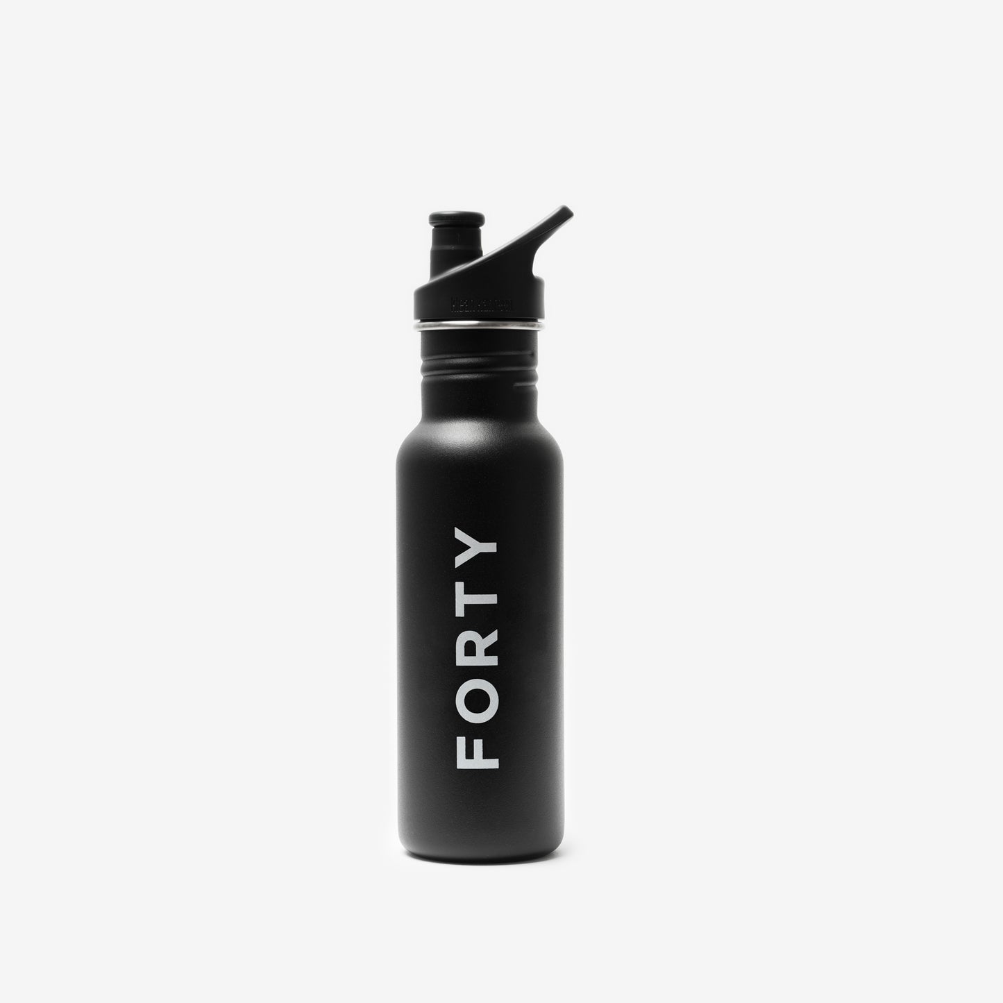 FORTY 800ml Water Bottle (Matte Black) xccscss.