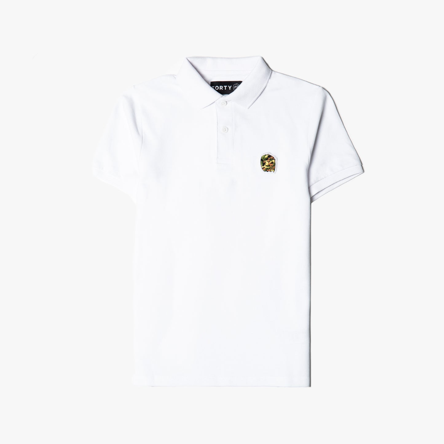 JUNIOR Draper Polo (White)