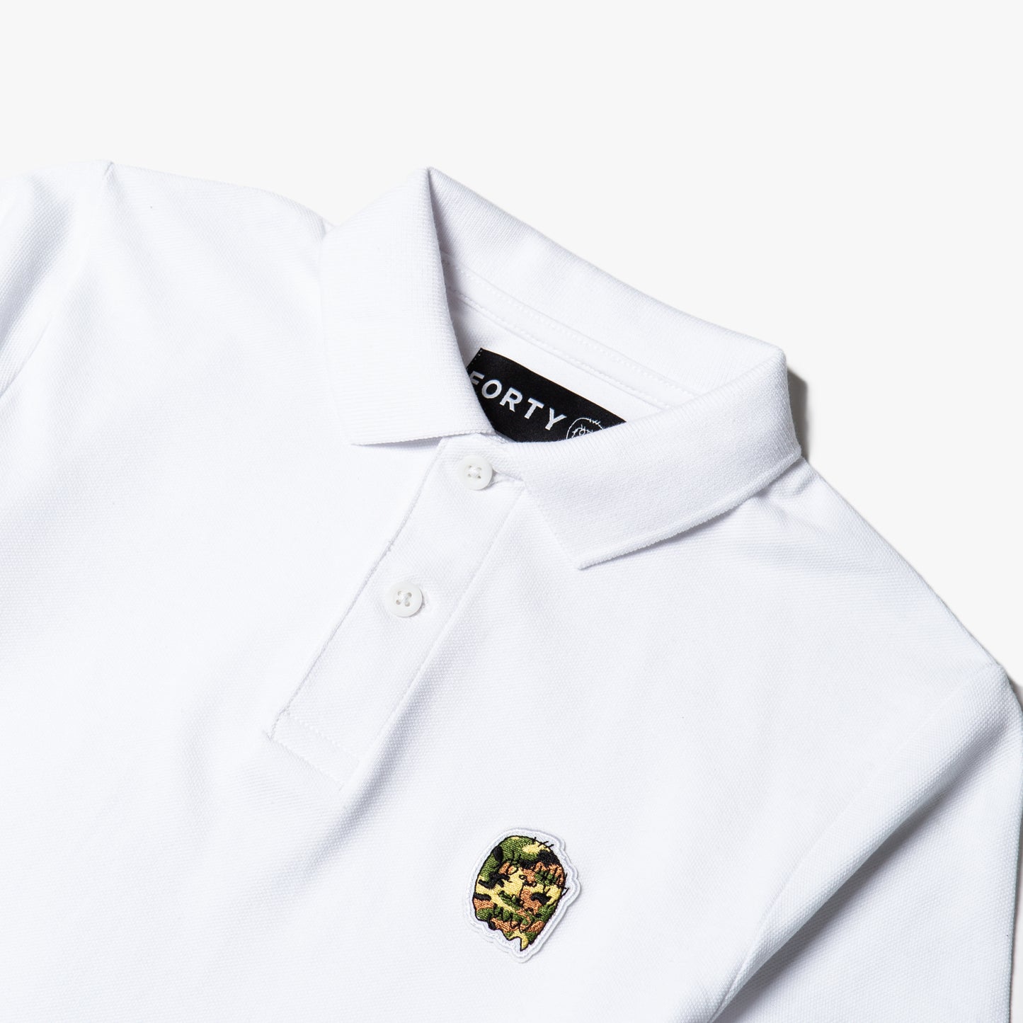 JUNIOR Draper Polo (White)